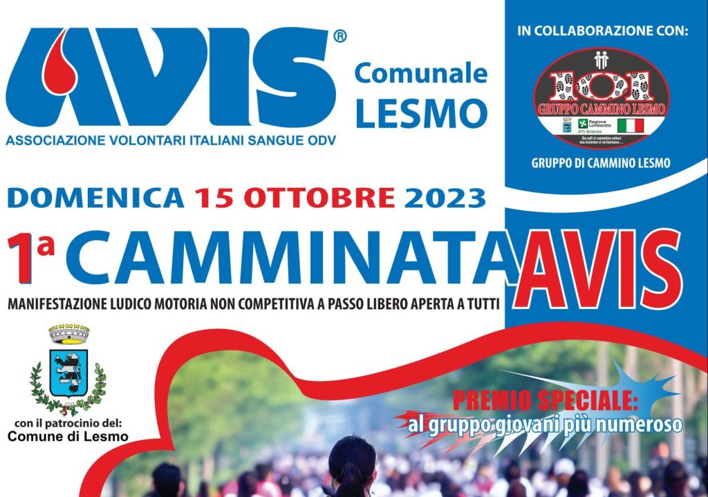 1a Camminata AVIS di Lesmo MB